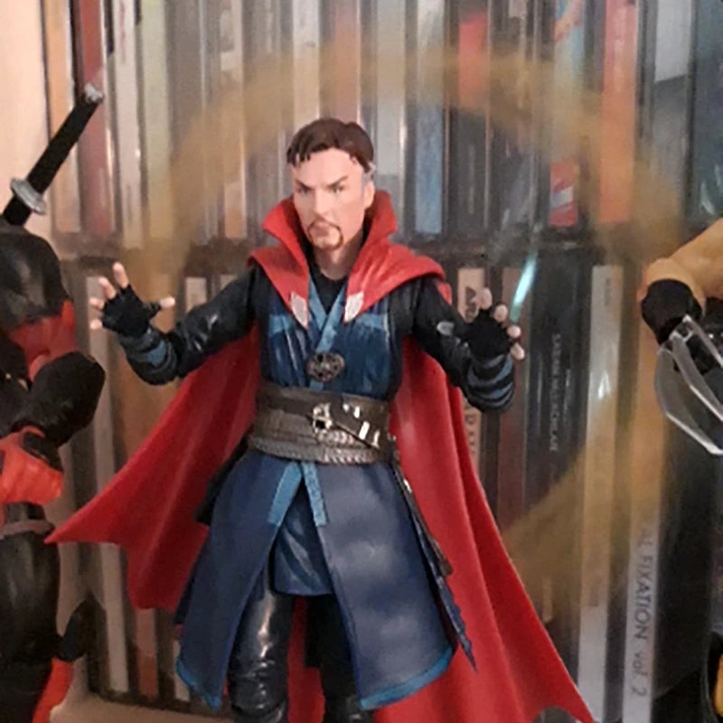 SHF Infinity War Dr. Strange Actionfigur aus PVC, Schreibtischmodell, Spielzeug, Zimmerdekoration, Sammlerstück, Kindergeburtstagsgeschenk