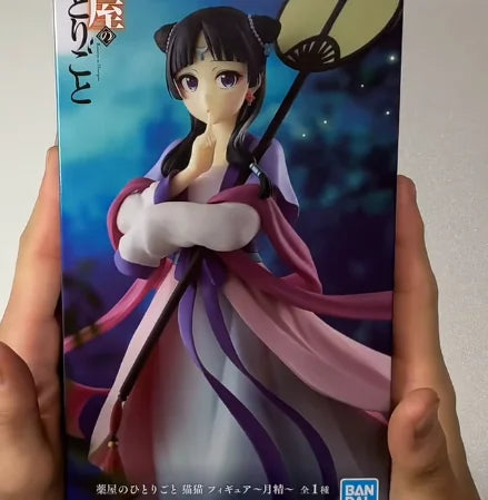 In Stock  Bandai Banpresto The Apothecary Diaries Mooma Moon Elf Anime Pvc Toy Figures Model Collection Figure Doll Actions