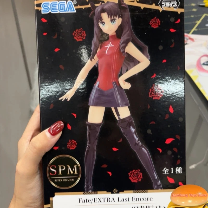 22 см аниме Fate/Grand Order фигурка на Archer's Battle Suit Tohsaka Rin стойка анимационен модел играчки подаръци колекция декорация PVC