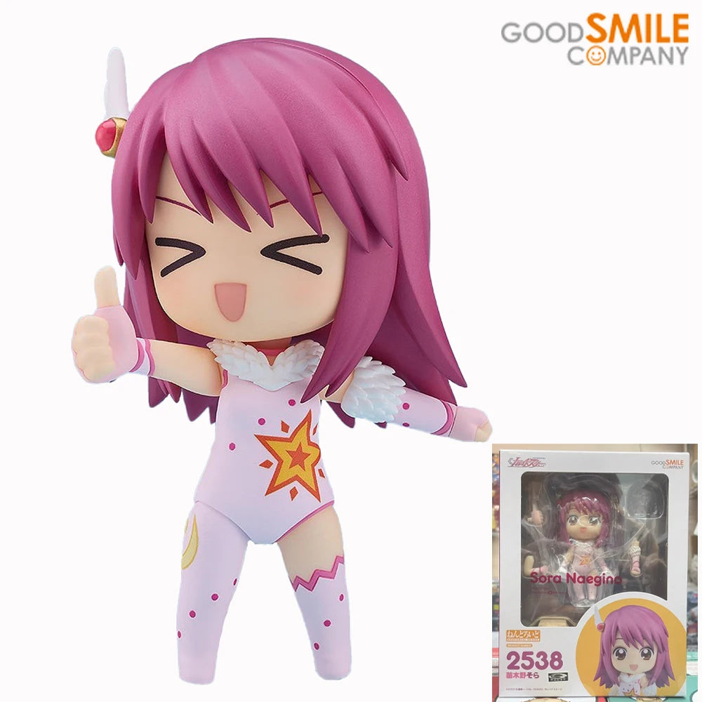 Original in Stock Good Smile Company Nendoroid (#2538) Kaleido Star Naegino Sora Anime Figure Action Figure Model Decoration