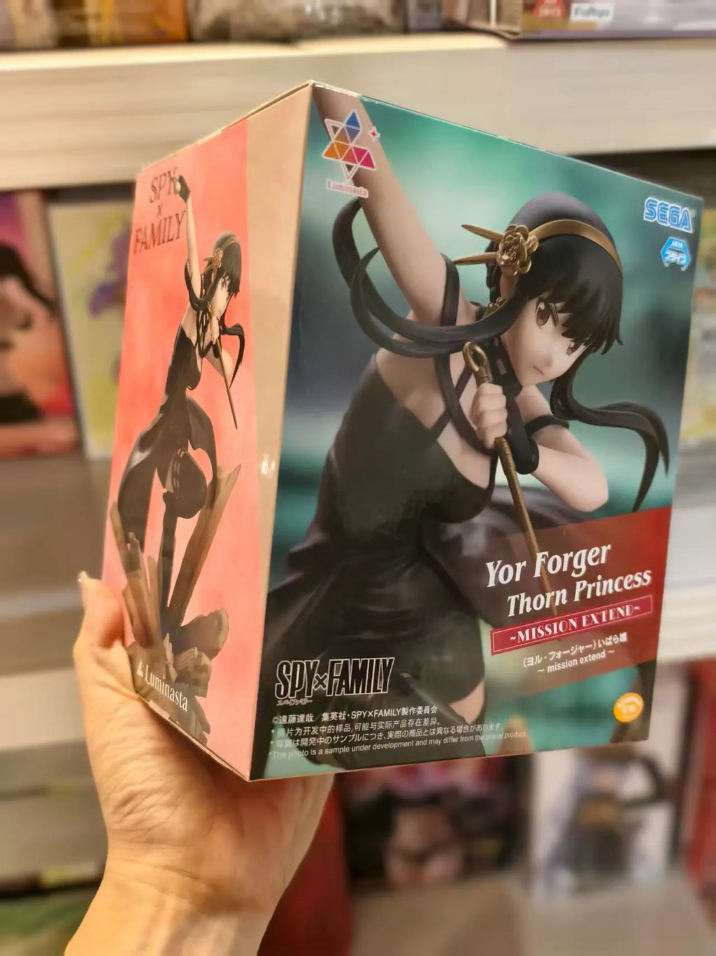In Stock Original SPY×FAMILY Luminasta YOR\LOID FORGER 22CM 2025 New Anime Figure Model Collection Gift Toys Doll Statue