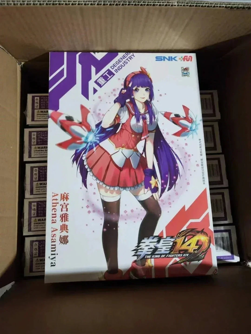 Оригинален YCY-MAI SHIRANUI SNK 1/12 мобилен костюм Cavali Atena Asamiya Girls Association Figure Collection Model Toy Gift