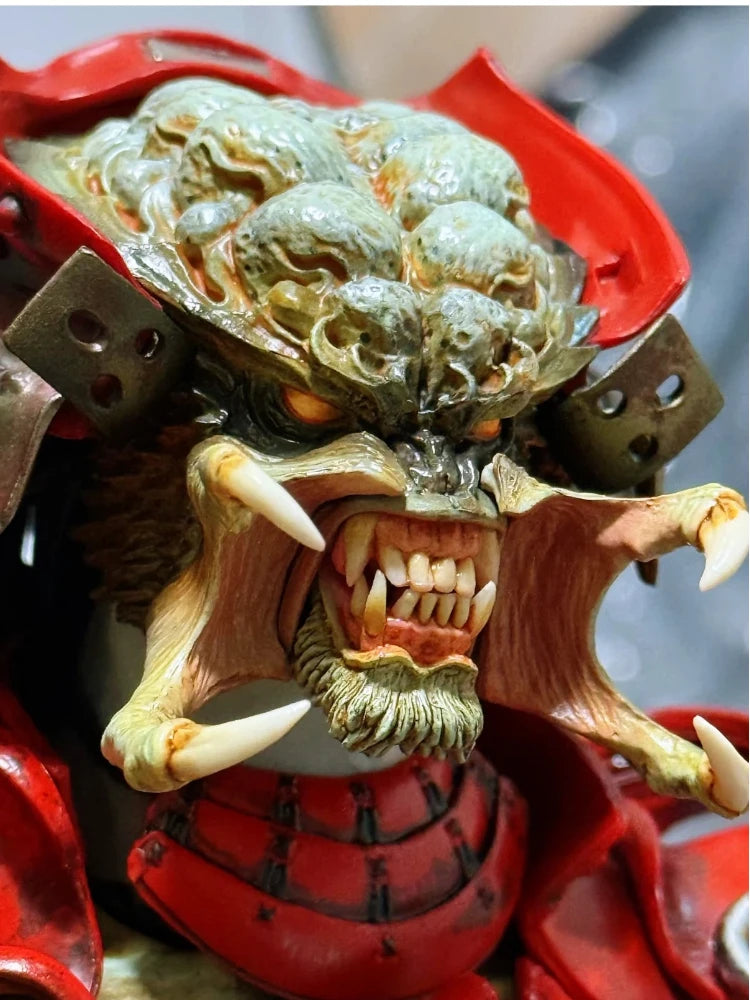 In Stock Original Hottoys HT 1/6 Aliens Vs Predator AC06 Akaoni Samurai Predator 12inch Scale Collectible  Figure Model Toy