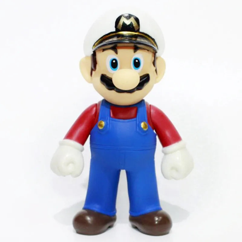 Game Super Mario Bros Cartoon Dolls Model Anime Figures Luigi Yoshi Mario Creative Collectible Model Toys for kids Birthday Gift