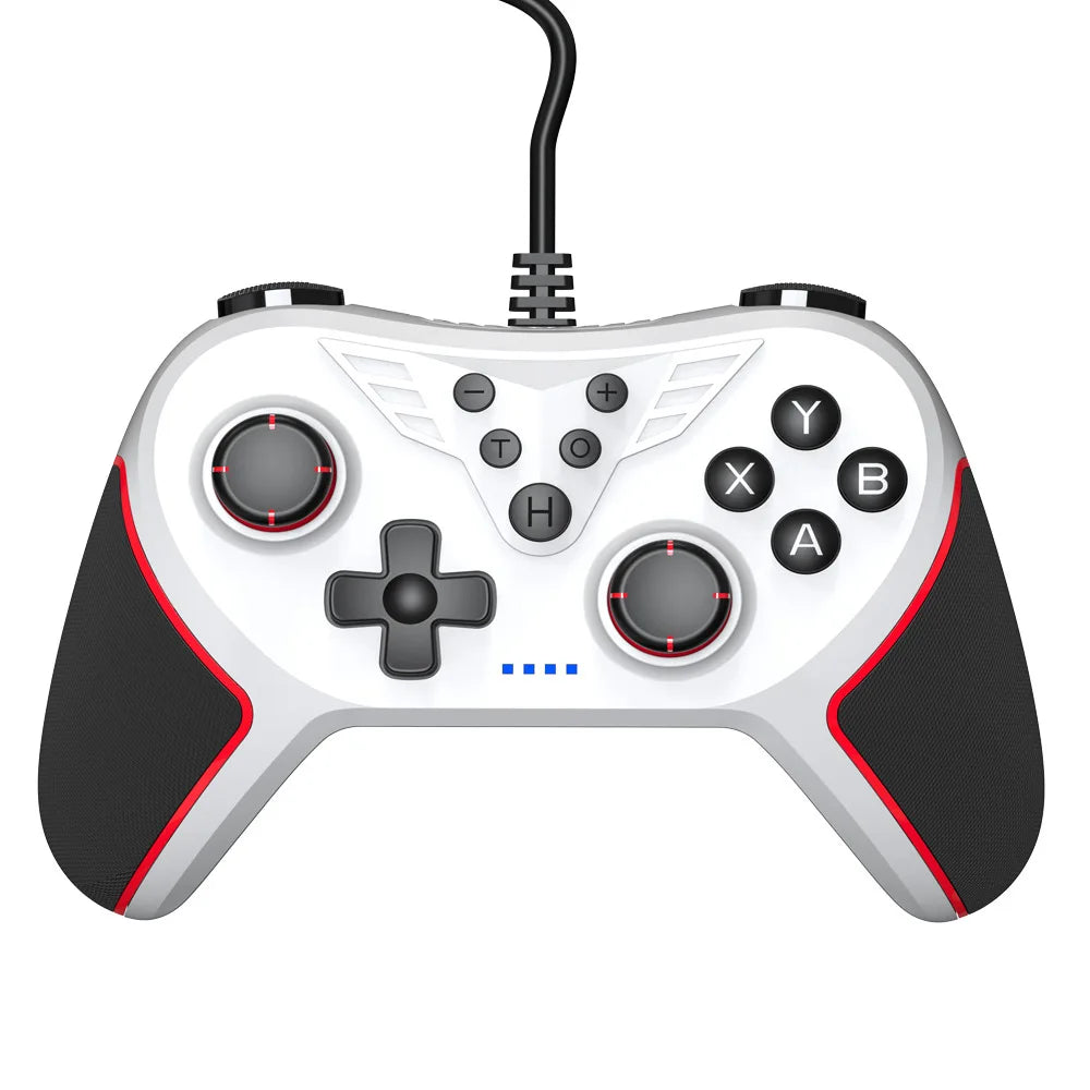 Wired Gaming USB Controller With High-Precision joystick Turbo for /Nintendo Switch/Switch OLED/Switch Lite/ PC/Steam