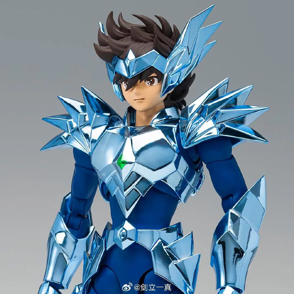 In Stock Bandai Genuine Soul Limited Saint Cloth Myth EX Odin Seiya Blue Odin Robe Alloy Action Figure Collection Gift