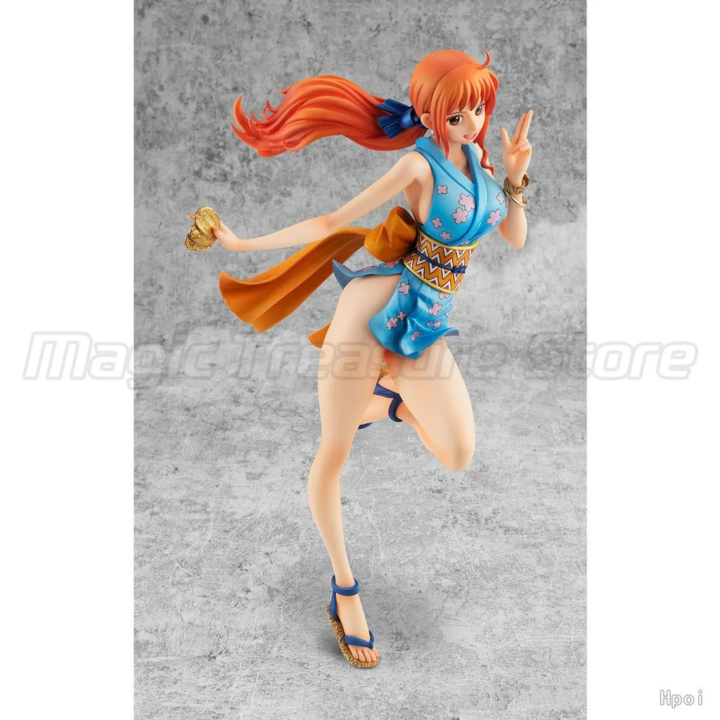 【MT】Original MegaHouse POP Warriors Alliance ONE PIECE Nami 1/8 Scale Figurine Toy Collectible