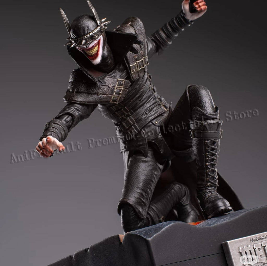 Lpzz The Batman Who Laughs Action Figure Dark Nights:Metal DC Figures 1/12 Figurine Batman Figurine Toy Hot Birthday Gift