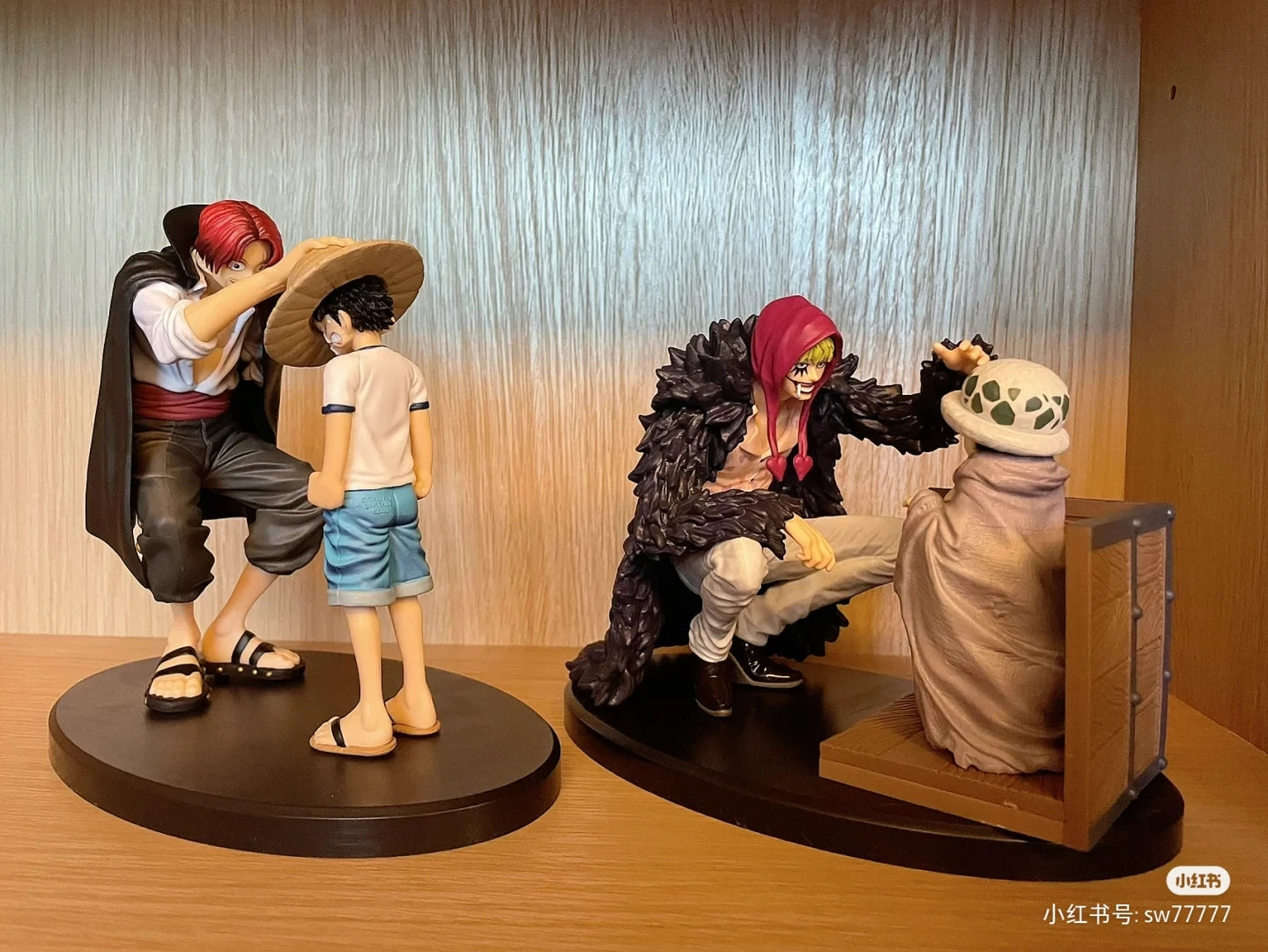 Bandai Original One Piece Anime Figure Ichiban Kuji Four Emperors Straw Hat Luffy Law Corazon Robin Olvia Yamato Xmas Model