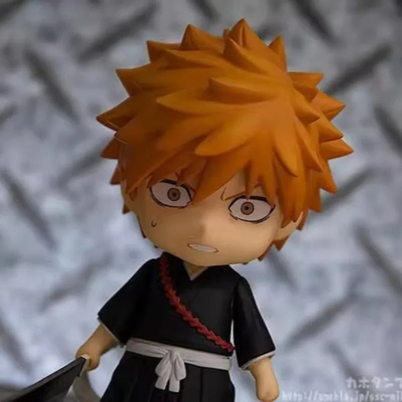 Original in Stock Good Smile Nendoroid GSC BLEACH Ichigo Kurosaki Toshiro Hitsugaya Anime Figures Model Toy Gift Ornament