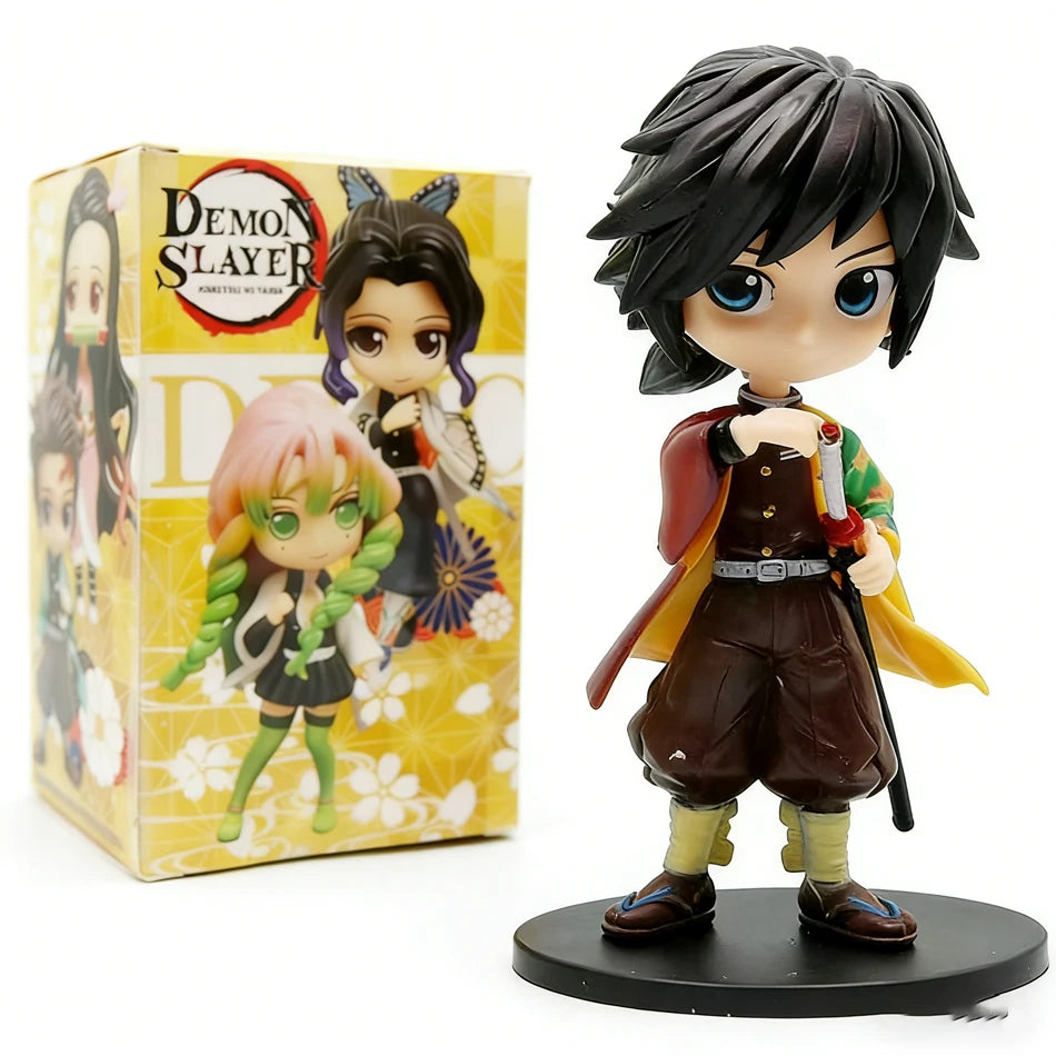 Demon Slayer Action Figurine - Kimetsu No Yaiba Kamado Tanjirou Nezuko Agatsuma Zenitsu PVC Model Doll Anime Collectible Toys