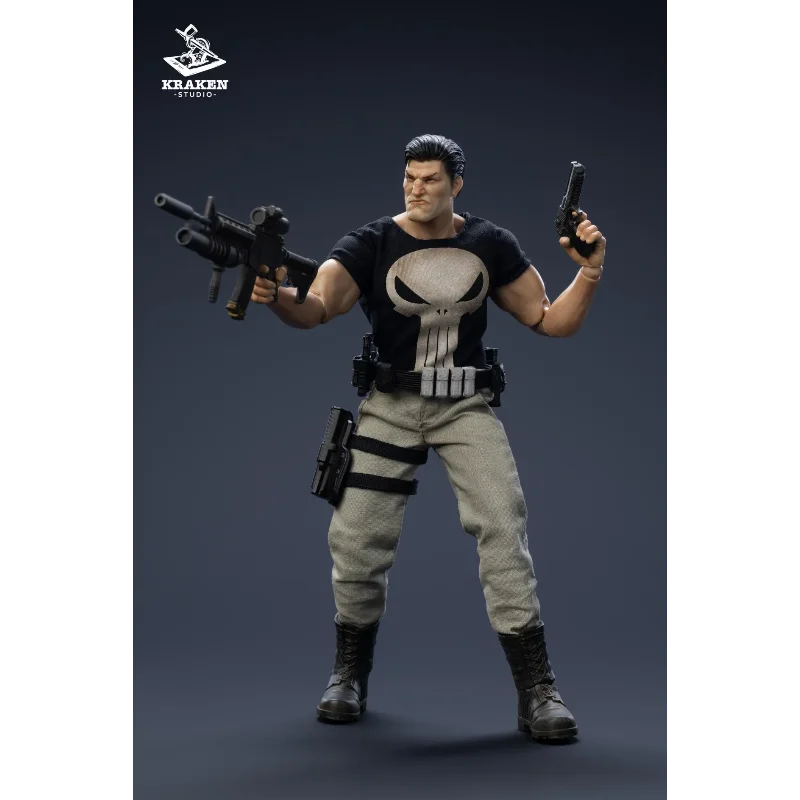 Kraken Studio 1/12 Criminal Nemesis Punisher Action Figure Model Toys Collection Gifts