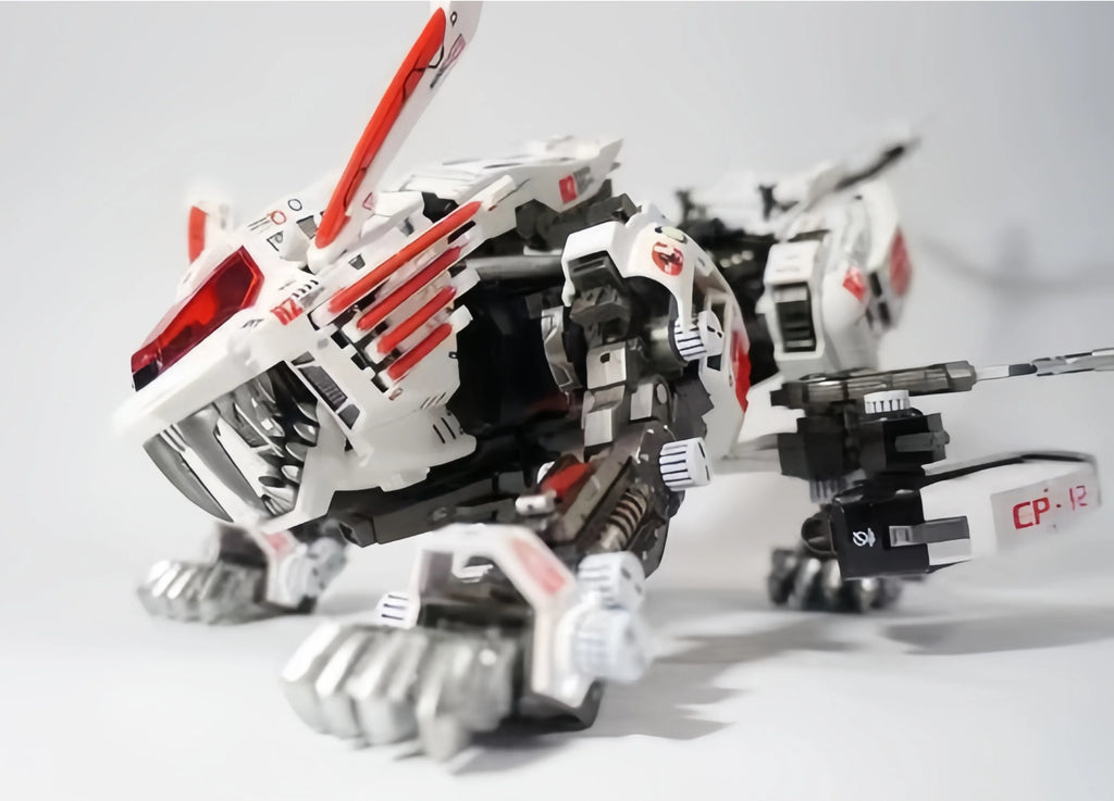 In Stock Anime Zoids Bt Model Js003 Long Toothed Lion 1:72 Mechanical Beast Action Figure Collect Toy Model Holiday Gifts