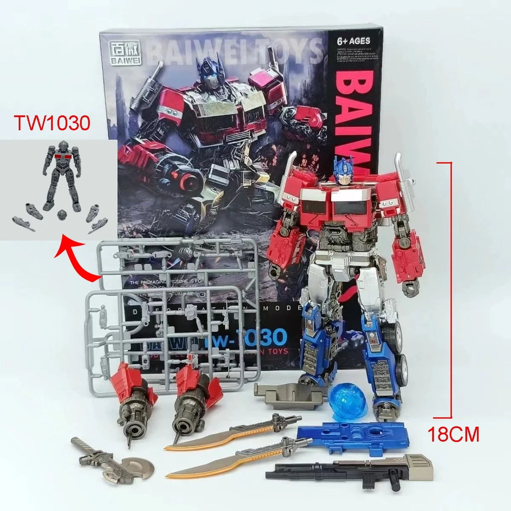 Transformation Robot BAIWEI TW1030 Optimus Commander SS102 Action Figure Anime Model Toys