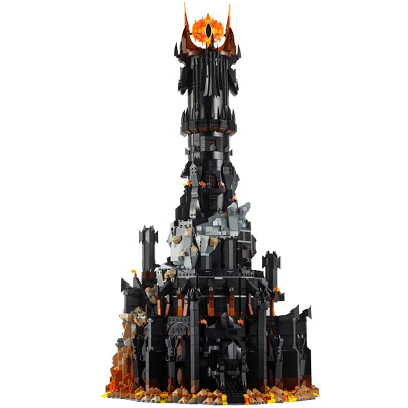 5471Pcs 2024 New Black Tower Dark Model Kit Toy for Boys Adult Birthday Gifts Home decoration small ornaments compatible 10333 ﻿