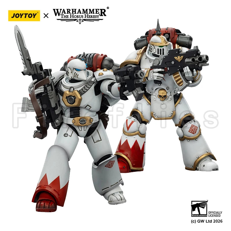 [Pre-Order]1/18 JOYTOY Action Figure The Horus Heresy White Scars MKIll MKVI Tactical Legionary Anime Model Toy