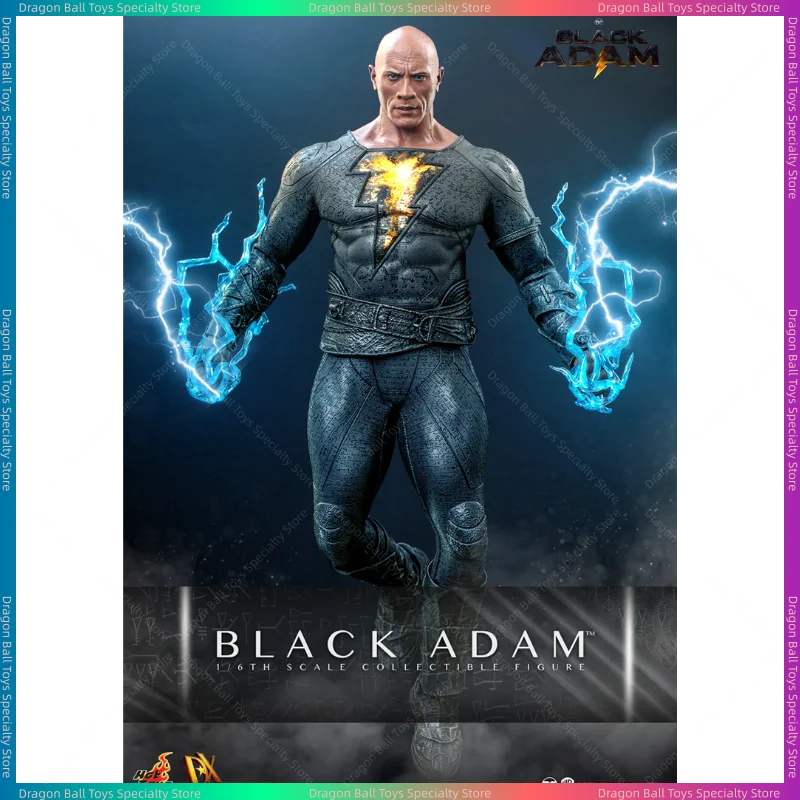 [In Stock] Original HOTTOYS HT 1/6 DX31/30/29 Black Adam Dwayne Johnson Gold Armor Action Figure Gift Toy