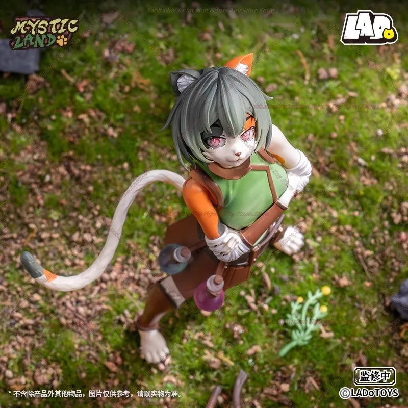 LADo TOYS 1/12 Adventure Squad Drei getigerte Katzen Kräuterkundler Tonya Actionpuppe