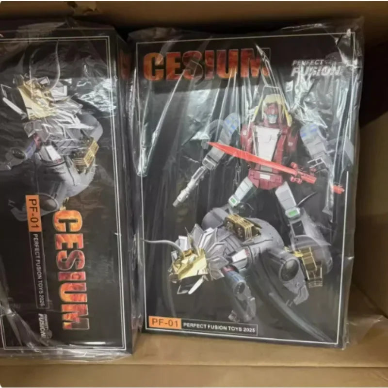 In Stock PF01 Slag Action Figure FANSTOYS FT Robot Dinosaur Transformation Toy Reprint