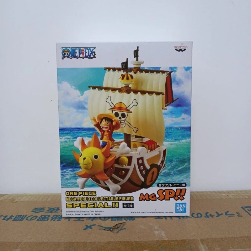 In Stock Original Genuine Banpresto WCF MEGA One Piece Luffy 19cm Model Toy Gift Action Figure WY