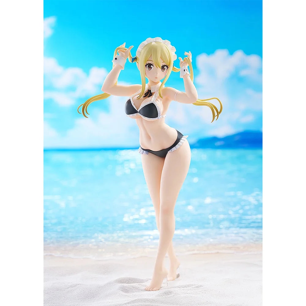 Original GSC POP UP PARADE FAIRY TAIL Anime Figure Lucy Heartfilia (Virgo Form Swimsuit Ver. L)  PVC Model Action Collect Gift