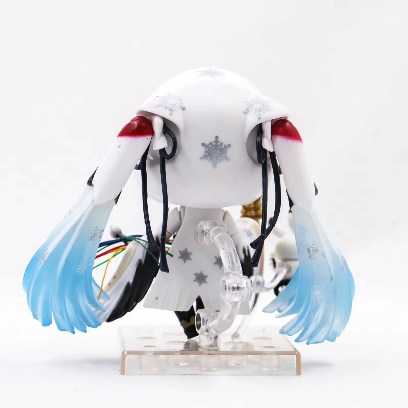 Anime Hatsune Miku snow witch q-version kawaii Joint mobility Action Figure PVC Mode Toy Doll Desk Decor Collection Gifts boxed