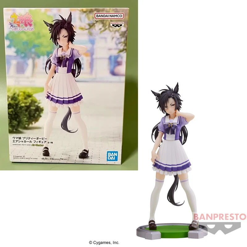 Fast Shipping Bandai Anime Pretty Derby BANPRESTO Special Week Rice Shower Silence Suzuka Tokai Teio Original Model Toys Figure