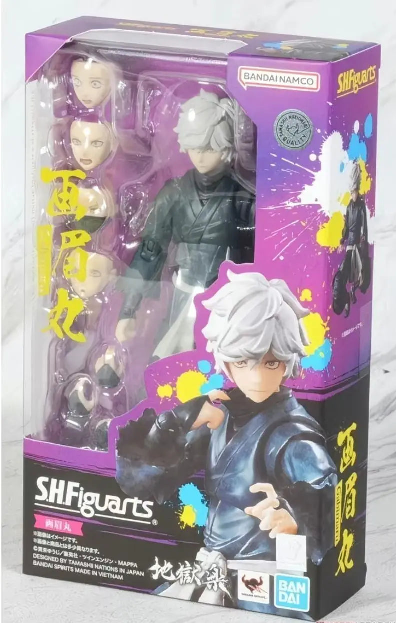 New in Stock Bandai S.H.figuarts Gabimaru Yamada Asaemon Sagiri Hell's Paradise: Jigokuraku Action Figure Collectible Toy Gift
