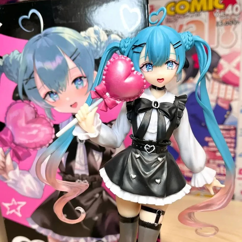 In stock 20cm  fashion hatsune miku country anime figure toys action statuette pvc model collection doll birthday present