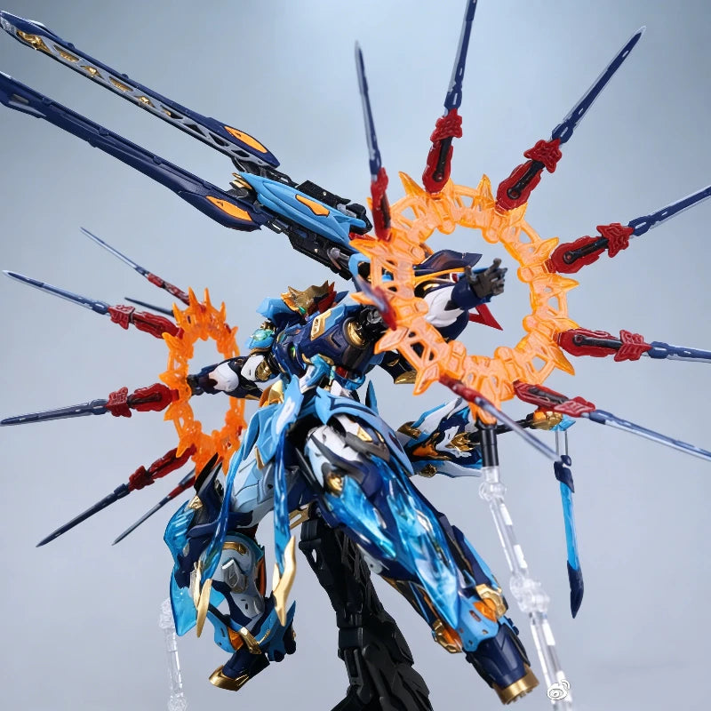 Motor Nuclear MG 1/100 MNP-XH14 Mo Li Qing Assembly Model Kit Articulated Action Figure Chinese Mecha Model Collectible Toy Gift