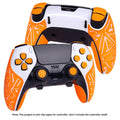 TALONGAMES Controller Grip Tapes Compatible with PS5 DualSense Edge,ELITE Version Color Anti Slip Tape,Multi-Texture Skin Kit