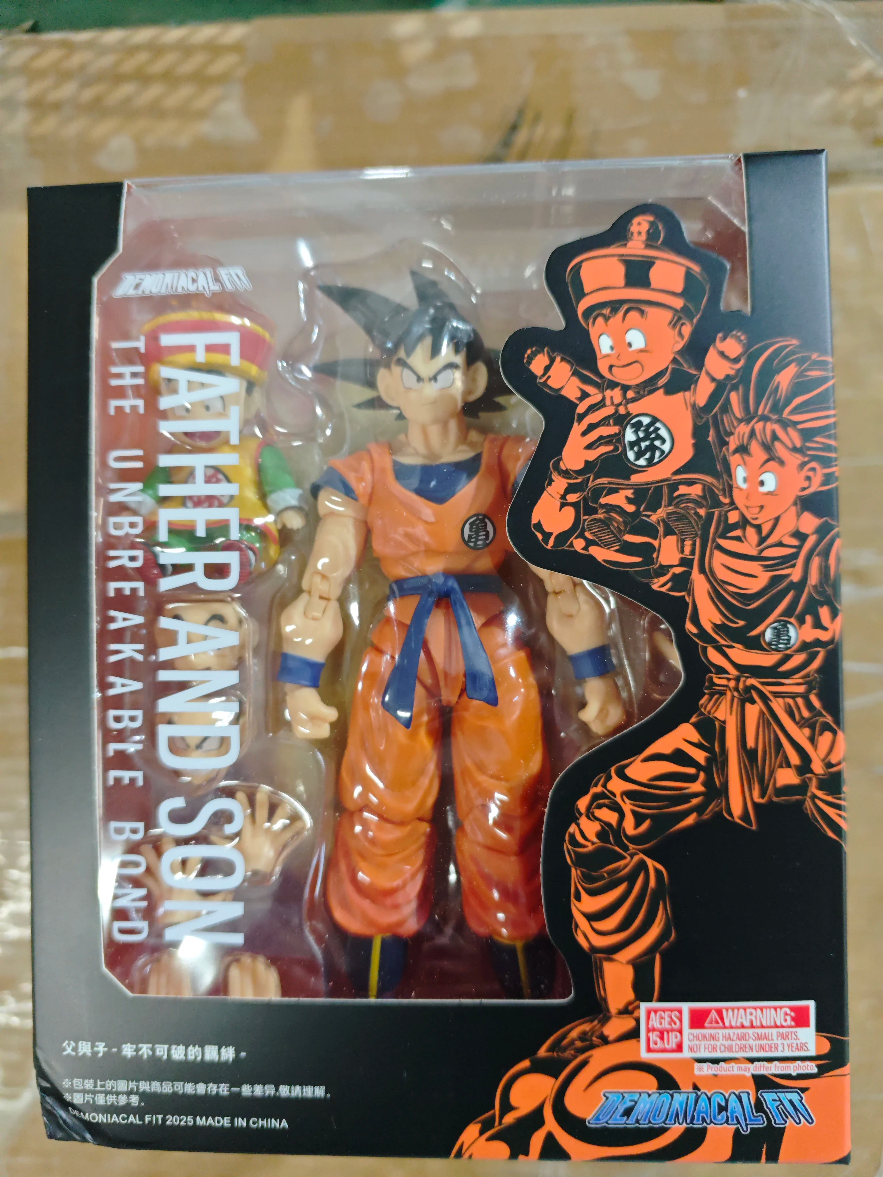 Demoniacal Fit Dragon Ball Super Saiyan Son Goku Son Gohan Father And Son The Unbreakable Bond Anime Action Figure Toys Gifts