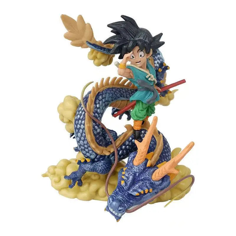Anime Dragon Ball Figure GoodBye Goku Shenron Son Goku Super Saiyan PVC Action Figure Collection Statue Doll Model Toy Gift
