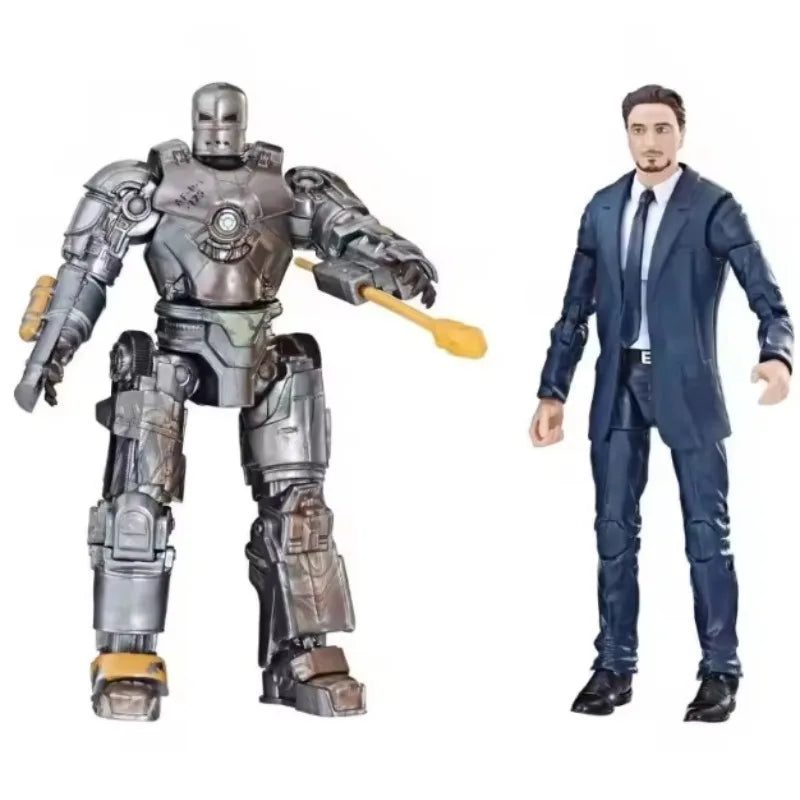 Original Marvel Legend Series MARVEL STUDIOS TONY STARK IRON MAN MARK 1 Action Figure Toys Model Gift