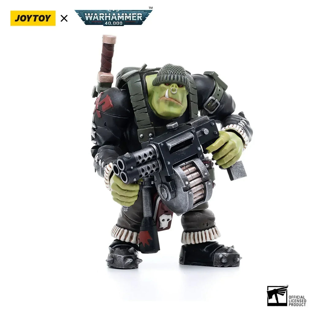JOYTOY  40k 1/18 Action Figures Anime 12CM Ork Kommandos Collectible Model Decoration Figure Model Collection Toy Gift