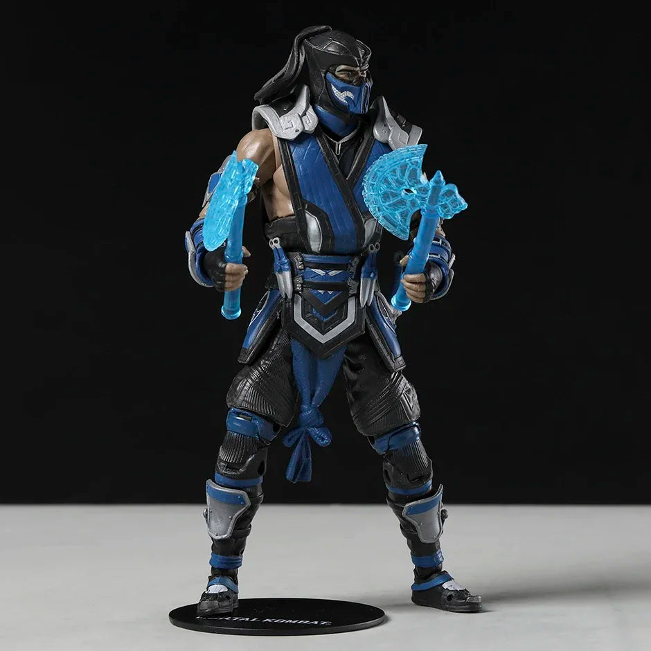 Sub-Zero Scorpion 7 inch Figure Action Figurine PVC Model Decoration Statue Gift Toy