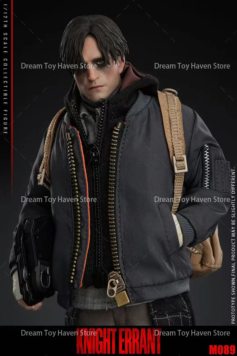 Manipple Studio M089 1/12 Scale Male Soldier Knight Errant Robert Pattinson Full Set 6Inch Action Figure Collectible Dolls Model