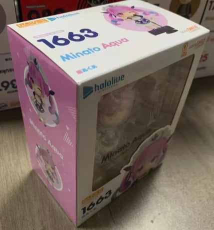 【TM】In Stock Original GSC NENDOROID 1663 Hololive Akuya Anime Doll Figure Model Toys Gift