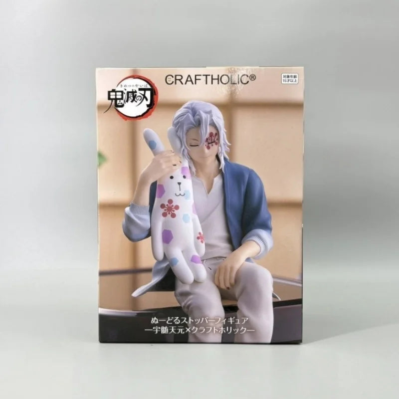 Genuine Original In Stock Furyu Demon Slayer: Kimetsu No Yaiba Craftholic Noodle Stopper Figure Uzui Tengen Anime Figure Model