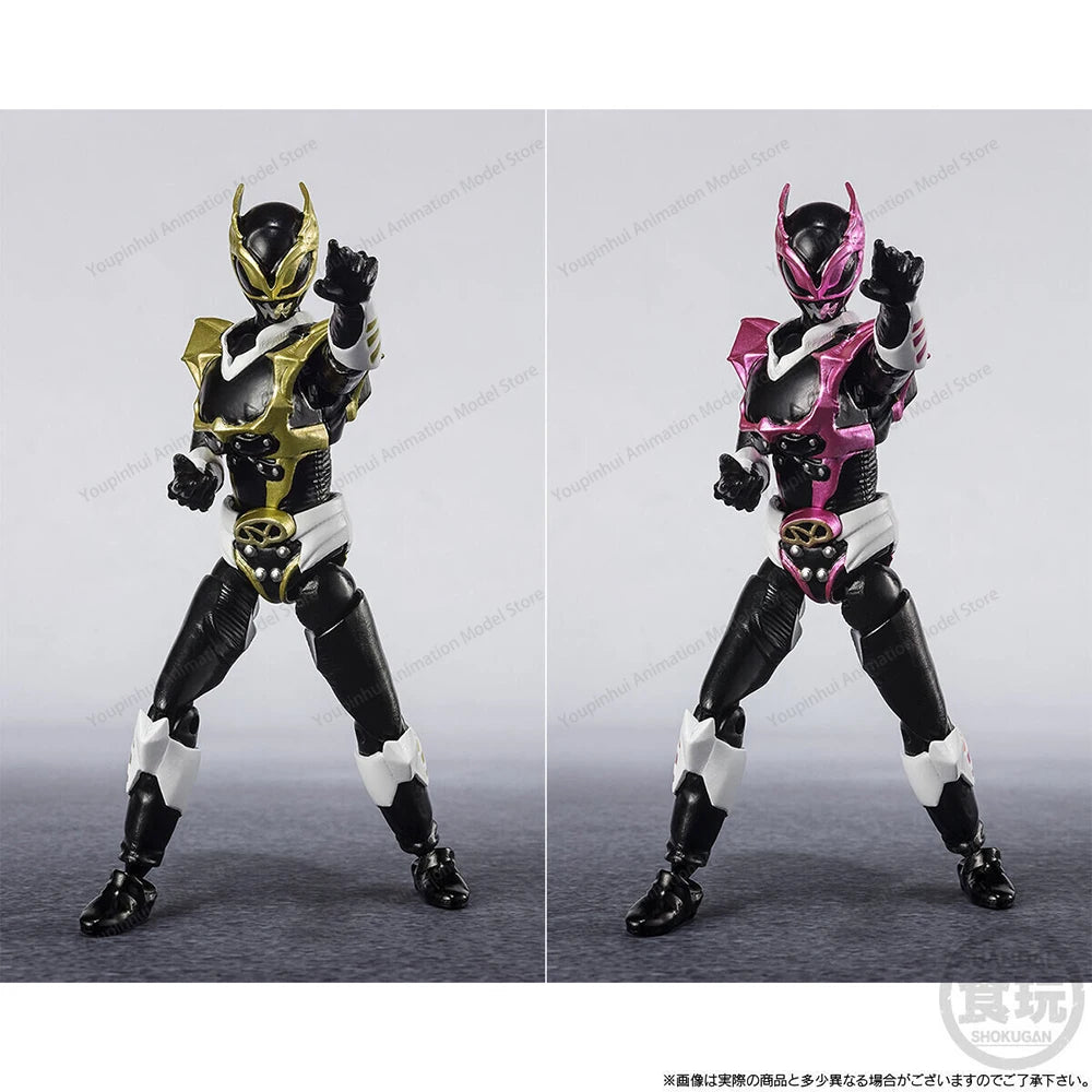 In Stock Original Bandai Shokugan: Shodo Super Denji Sentai Megaranger Collectible Model Toys Candy Toys Action Figures