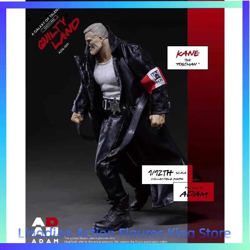 In Stock MUFF ADAM ADG-001 The City of Evil Marv Postman Kane 1/12 Animation Character Model Action Figure Toy Collection Gift