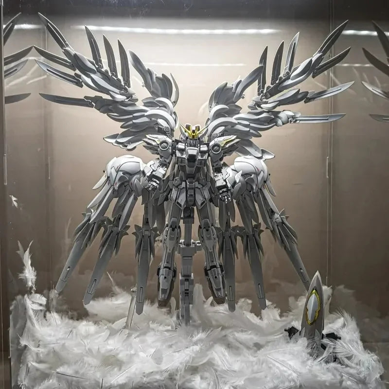【In Stock】 Daban 8827 MG 1/100 Snow White Prelude Fix Model Kit XXXG-00YSW Wings Assembly Action Figures Model Custom Toys