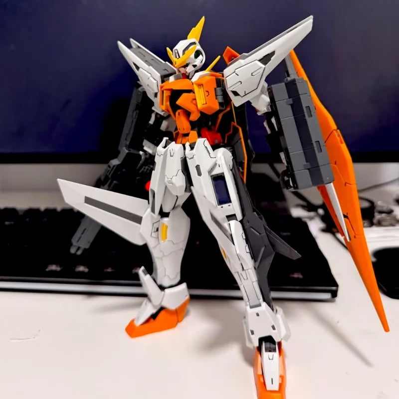 BANDAI  Model MG 1/100 No.212 GUNDAM KYRIOS Assembly Action Figure Model Toys Gifts for Children Foam Box Packaging Original