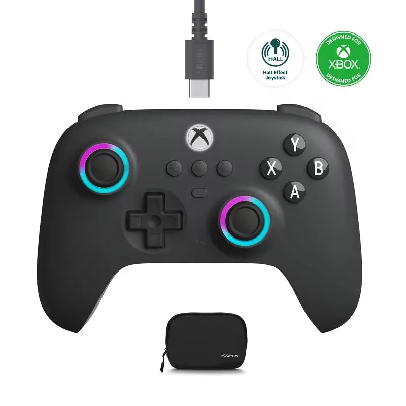 8BitDo Ultimate C Wired Controller Hall Effect Joysticks USB Gamepad with for Xbox Series X/S, Xbox One and PC Windows 10/11
