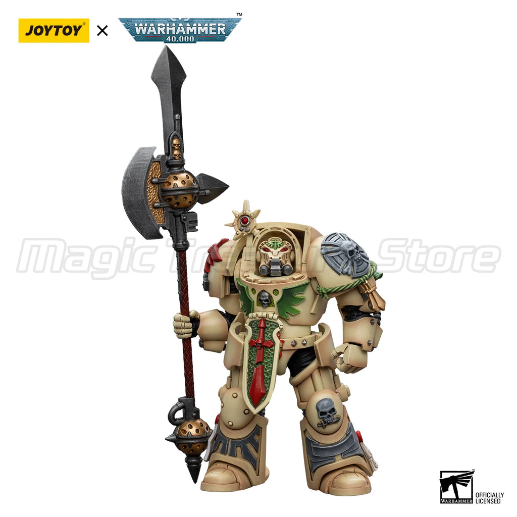 【MT】Original JOYTOY WARHAMMER 40K Dark Angels Deathwing Champion 1/18 Action Figure Model Collection