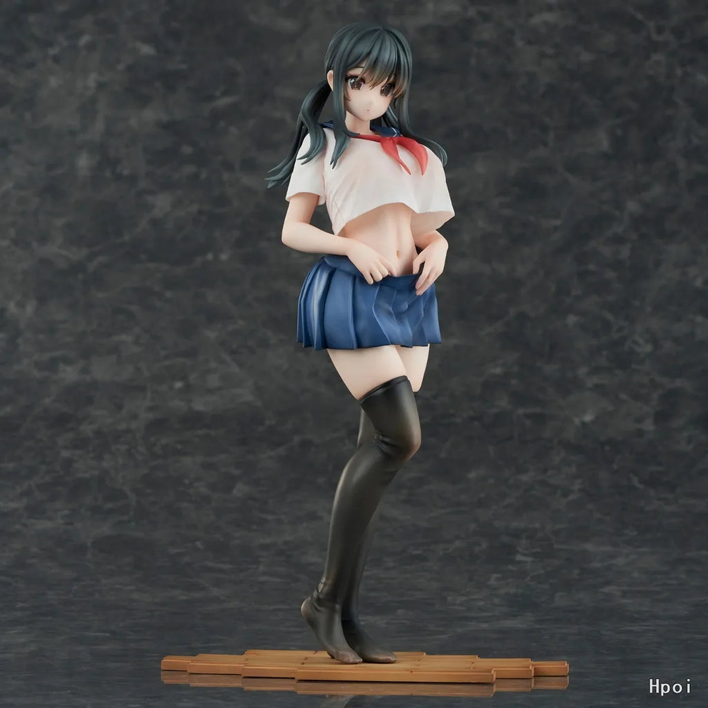 26 см Аниме Завеса Сос Фигура Униформи Каваи Събличащо се Момиче Екшън Фигурки PVC Колекция Модел Кукла Играчки Галактическо производство