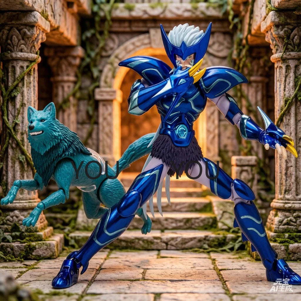 BANDAI SAINE SEIYA Myth Cloth EX Alioth Fenrir PVC 17CM Anime Action Figures