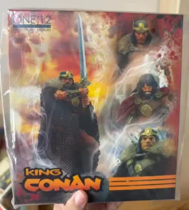 Spot Meizco Ant ONE: 12 King Conan Barbarian Conan Figure Model Collection Toy Gift Anime Series