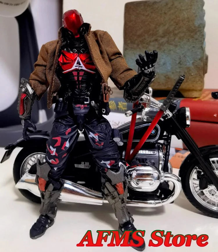 1/12 Men Soldier Jacket Cyberpunk Style Long Sleeve Stand Neck Zipper Coat Accessory For Diy  6" Action Figure Anime Body