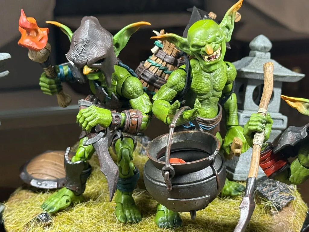 Metytoyz Goblin Action Figure Model Goblin Adventure Team Adventurer World Articulated Collectible For Adult Hobby Collectors